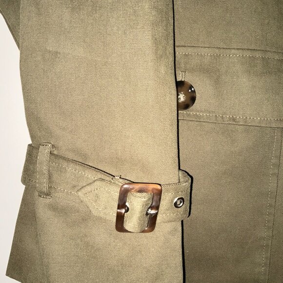 Bernardo Coat Size Large Color Hunter Green - Picture 3 of 5